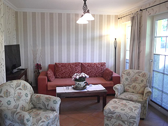 Wohnzimmer Erdgeschoß.